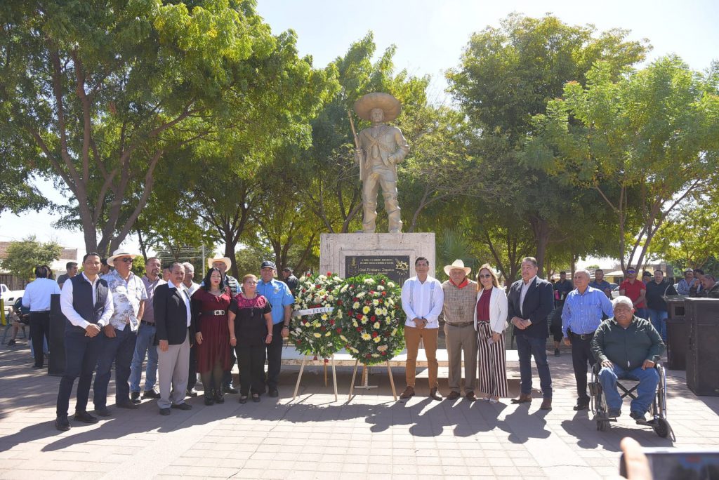 CONMEMORAN 105 ANIVERSARIO LUCTUOSO DEL GENERAL EMILIANO ZAPATA SALAZAR