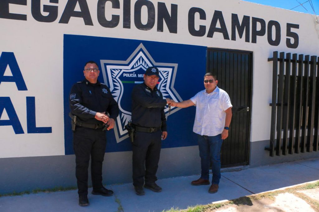 PONE EN MARCHA SSPM DELEGACIÓN POLICIAL EN CAMPO 5