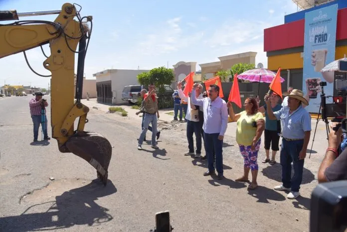 PONE EN MARCHA LAMARQUE CANO OBRAS DE PAVIMENTACIÓN EN COLONIA PRIMAVERA, VILLAS DEL REY Y ESPERANZA EJIDAL