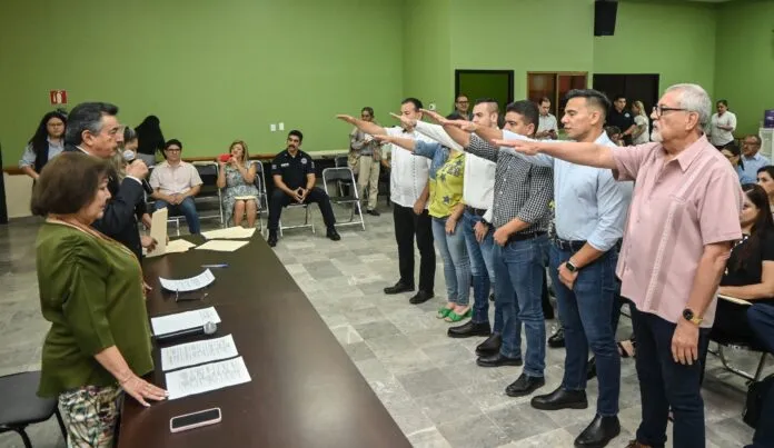 TOMA PROTESTA PRESIDENTE MUNICIPAL A TITULARES DE DIVERSAS SECRETARÍAS Y DIRECCIONES