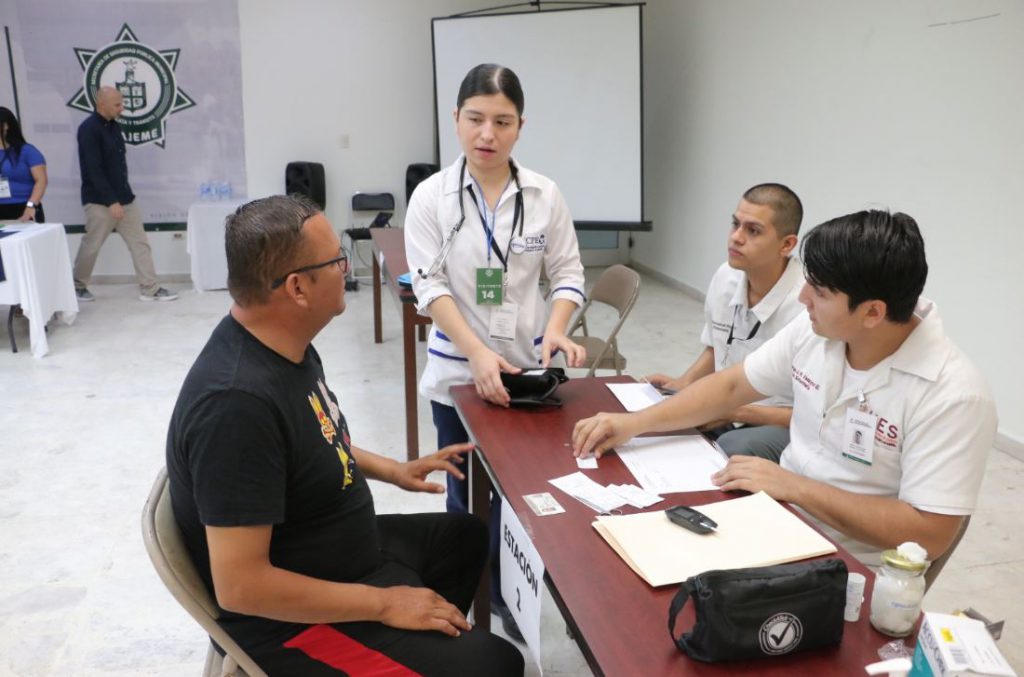 COADYUVAN SSPM Y SALUD MUNICIPAL EN PROGRAMA ESPECIAL PARA LA POLICÍA MUNICIPAL